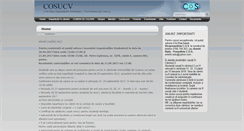 Desktop Screenshot of cosucv.ro